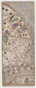 Katalanischer Atlas, Blatt 12, 1375