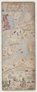 Katalanischer Atlas, Blatt 6, 1375