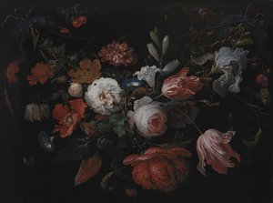 Ein Blumenkranz