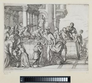 Blick auf Ouderkerk aan den IJssel, 1620 von Abraham Rademaker