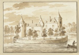 Haus in Baarsdorp auf Zuid-Beveland von Abraham Rademaker
