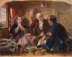 Erste Klasse - Das Treffen. Und beim ersten Treffen verliebt, 1855