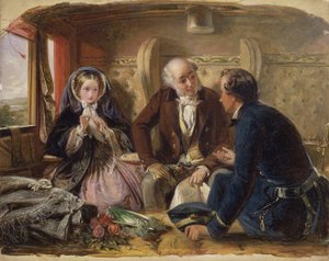 Erste Klasse - Das Treffen und beim ersten Treffen verliebt., 1855