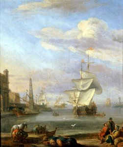 Ein niederländischer Hafen