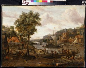 Segelboote von Abraham Storck