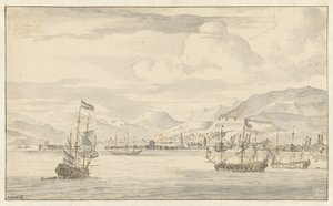 Ansicht von Smyrna (Izmir) von Abraham Storck
