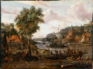 Segelboote, 17. oder frühes 18. Jahrhundert