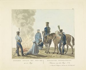 Husaren des 6. Regiments, 1820-1825 von Abraham Vinkeles