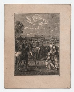 Napoleon in Ägypten, ca. 1795 (Stich) von Abraham Wolfgang Küffner