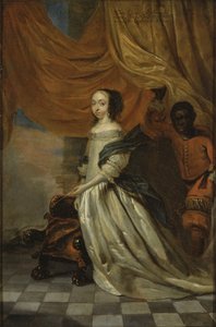 Porträt von Hedvig Eleonora von Holstein-Gottorp (1636-1715), Königin von Schweden von Abraham Wuchters