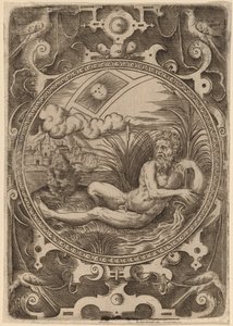 Cebren (Der Flussgott) von Abraham de Bruyn