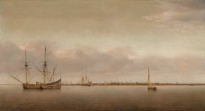 Ansicht von Hoorn, um 1650