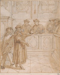Doktor Esel (Eine Satire auf das Gesetz) von Abraham van Diepenbeeck
