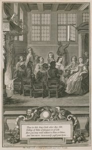 Der Herzog und die Herzogin von Newcastle und ihre Familie