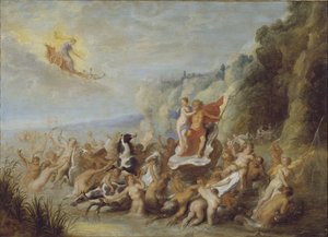 Der Triumph von Neptun und Amphitrite von Abraham van Diepenbeeck