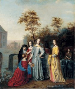 Auffindung des Moses von Abraham van Dyck