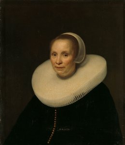 Porträt einer Frau von Abraham van den Tempel