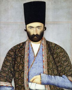 Porträt von Imad al Daulah, Imam Quli Khan, um 1855-1860 von Abul Hassan Ghaffari