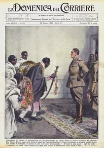 Die Unterwerfung hoher Persönlichkeiten in Äthiopien geht weiter von Achille Beltrame