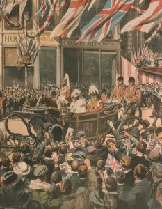 Titelillustration zum Jubiläum von König Georg V.