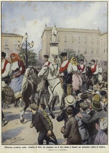 Demonstrationen in Sardinien