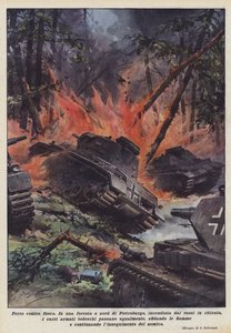 Eisen gegen Feuer von Achille Beltrame