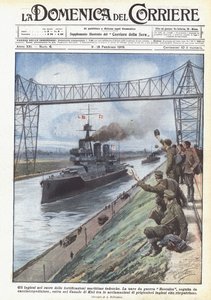 Die Engländer im Herzen der deutschen Seefestungen