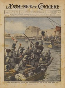 Allmählicher Rückzug der Truppen aus Libyen, freudiger und bewegender Abschied der Soldaten aus Tripolis nach einem Jahr Krieg
