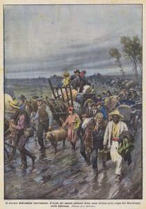 Der Schrecken der überwältigenden Welle