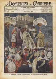 Die prächtige und bewegende Krönungszeremonie von Pius XI.