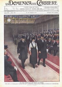 Die erste Abgeordnete im Unterhaus
