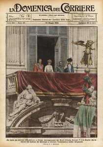 Der Besuch der englischen Monarchen in Rom