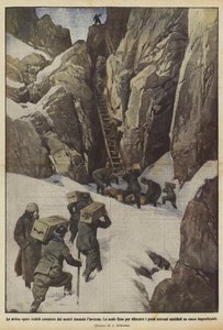 Die schwierigen Bauwerke, die unsere während des Winters vollbracht haben