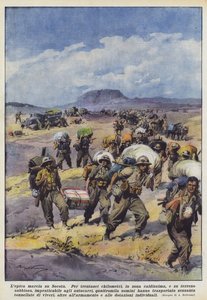 Der epische Marsch nach Socota von Achille Beltrame