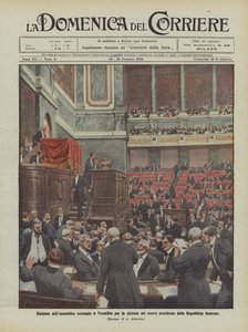 Versammlung der Nationalversammlung in Versailles zur Wahl des neuen Präsidenten der Französischen Republik von Achille Beltrame