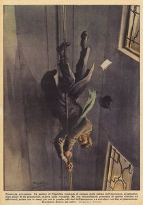 Schreckliches Abenteuer von Achille Beltrame