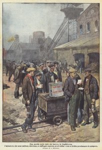Eine Neuheit in den Arbeitskämpfen in England von Achille Beltrame