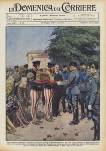 Eine ungewöhnliche Zeremonie fand in Lucca anlässlich des Besuchs von Benito Mussolini statt