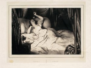Wach (Réveil) von Achille Devéria