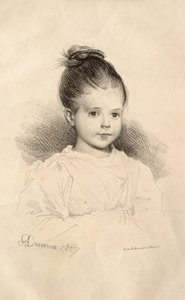 Fräulein Marie de Clérambault (Mlle Marie de Clérambault) von Achille Devéria