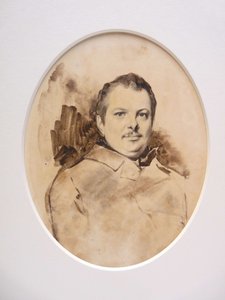 Porträt von Honoré de Balzac
