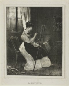 Der Künstler von Achille Devéria