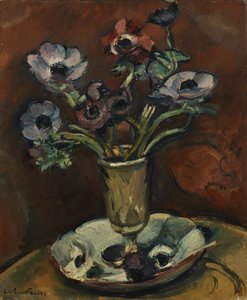 Stillleben mit Anemonen, ca. 1922