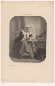 Lesende Frau Werke bekannter zeitgenössischer Künstler Célébrités contemporaines (Serie) von Achille Isidore Gilbert