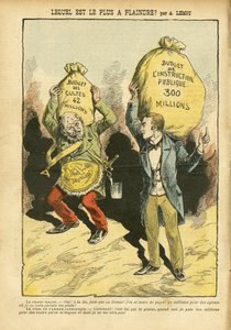 Illustration von Achille Lemot (1846-1909) in Le Pelerin von Achille Lemot