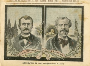 Illustration von Achille Lemot (1846-1909) in Le Pelerin von Achille Lemot