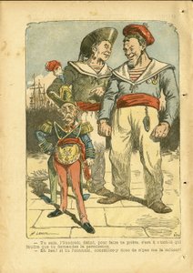 Illustration von Achille Lemot in Le Pelerin