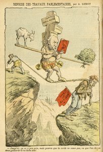 Illustration in Le Pelerin von Achille Lemot