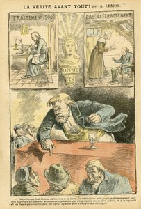 Illustration von Achille Lemot (1846-1909) in Le Pelerin von Achille Lemot
