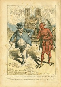 Illustration von Achille Lemot (1846-1909) in Le Pèlerin von Achille Lemot